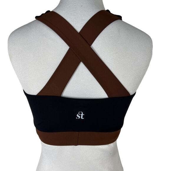 Gigi Bra in Fawn & Black STRUT-THIS XS New - Picture 6 of 8
